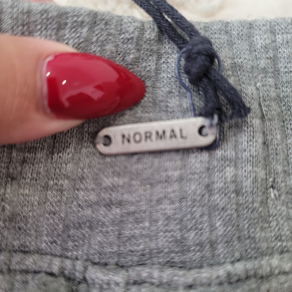 NEW THE NORMAL BRAND Malakos Wide Leg Lounge Cozy Soft Knit Pant Small - Picture 9 of 16